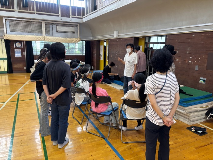 活動の様子（福祉学習ボランティア「縁」）