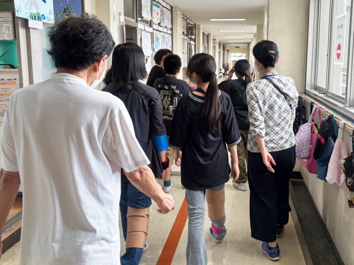 活動の様子（福祉学習ボランティア「縁」）