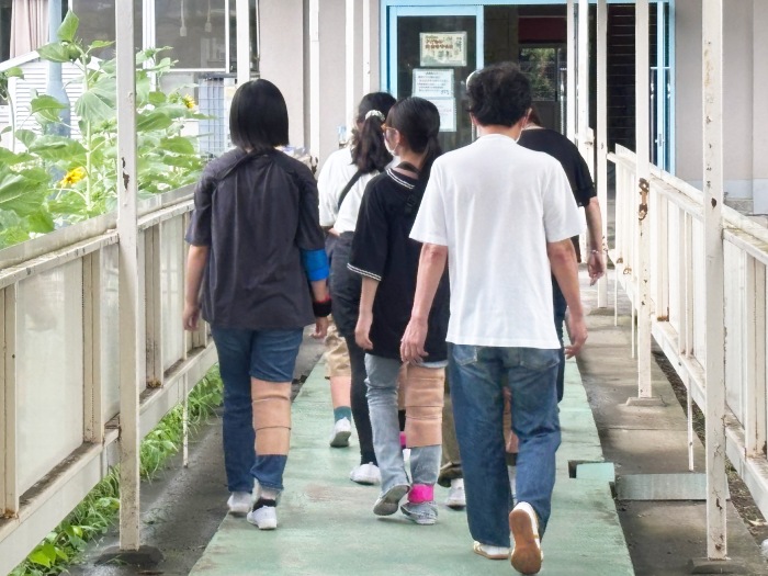 活動の様子（福祉学習ボランティア「縁」）